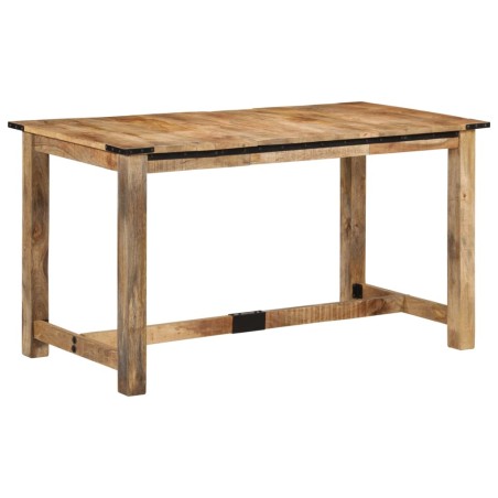 vidaXL Mesa de comedor madera maciza de mango 140x70x75 cm