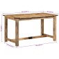 vidaXL Mesa de comedor madera maciza de mango 140x70x75 cm vidaXL Mesa de comedor madera maciza de mango 140x70x75 cm