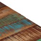 vidaXL Mesa de centro acero inoxidable y madera reciclada plateado vidaXL Mesa de centro acero inoxidable y madera reciclada plateado