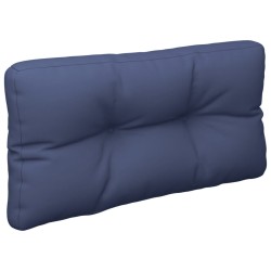vidaXL Cojín para sofá de palets de tela azul marino 120x40x12 cm