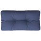 vidaXL Cojín para sofá de palets de tela azul marino 120x40x12 cm vidaXL Cojín para sofá de palets de tela azul marino 120x40x12 cm