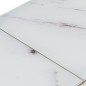 vidaXL Mesa consola acero inoxidable plateado y vidrio templado vidaXL Mesa consola acero inoxidable plateado y vidrio templado