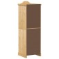 vidaXL Armario Corona madera maciza de pino 55x52x170 cm vidaXL Armario Corona madera maciza de pino 55x52x170 cm