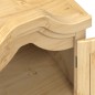 vidaXL Armario Corona madera maciza de pino 55x52x170 cm vidaXL Armario Corona madera maciza de pino 55x52x170 cm
