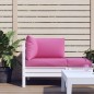 vidaXL Cojines para palés 3 piezas tela Oxford rosa