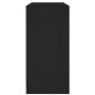 vidaXL Aparador madera de ingeniería negro 102x37x75,5 cm vidaXL Aparador madera de ingeniería negro 102x37x75,5 cm