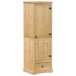 vidaXL Armario Corona madera maciza de pino 55x50x170 cm