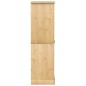vidaXL Armario Corona madera maciza de pino 55x50x170 cm