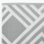 vidaXL Alfombra de exterior PP gris 190x290 cm vidaXL Alfombra de exterior PP gris 190x290 cm