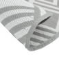 vidaXL Alfombra de exterior PP gris Ø200 cm vidaXL Alfombra de exterior PP gris Ø200 cm