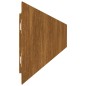 vidaXL Bordes de césped acero corten flexible 10 piezas 10x103 cm vidaXL Bordes de césped acero corten flexible 10 piezas 10x103 cm