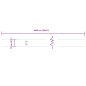 vidaXL Bordes de césped acero corten flexible 10 piezas 10x103 cm vidaXL Bordes de césped acero corten flexible 10 piezas 10x103 cm