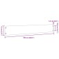 vidaXL Bordes de césped acero corten flexible 10 piezas 15x103 cm vidaXL Bordes de césped acero corten flexible 10 piezas 15x103 cm