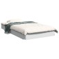 vidaXL Estructura de cama madera de ingeniería blanca 90x190 cm vidaXL Estructura de cama madera de ingeniería blanca 90x190 cm