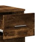 vidaXL Aparadores 2 uds madera de ingeniería roble ahumado 59x39x80 cm vidaXL Aparadores 2 uds madera de ingeniería roble ahumado 59x39x80 cm