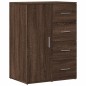 vidaXL Aparadores 2 uds madera de ingeniería roble marrón 59x39x80 cm vidaXL Aparadores 2 uds madera de ingeniería roble marrón 59x39x80 cm
