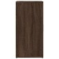 vidaXL Aparadores 2 uds madera de ingeniería roble marrón 59x39x80 cm vidaXL Aparadores 2 uds madera de ingeniería roble marrón 59x39x80 cm