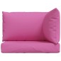 vidaXL Cojines para palés 3 piezas tela Oxford rosa