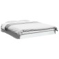 vidaXL Estructura de cama madera de ingeniería blanca 160x200 cm vidaXL Estructura de cama madera de ingeniería blanca 160x200 cm