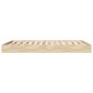 vidaXL Estructura de cama madera de ingeniería roble Sonoma 120x190 cm vidaXL Estructura de cama madera de ingeniería roble Sonoma 120x190 cm