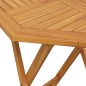 vidaXL Mesa de jardín plegable madera maciza de acacia Ø70x75 cm vidaXL Mesa de jardín plegable madera maciza de acacia Ø70x75 cm