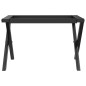 vidaXL Patas de mesa de centro estructura X hierro fundido 60x50x38 cm