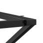 vidaXL Patas de mesa de comedor estructura X hierro fundido 50x40x73cm vidaXL Patas de mesa de comedor estructura X hierro fundido 50x40x73cm