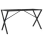vidaXL Patas de mesa comedor estructura X hierro fundido 120x60x73 cm vidaXL Patas de mesa comedor estructura X hierro fundido 120x60x73 cm