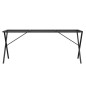 vidaXL Patas de mesa comedor estructura X hierro fundido 160x80x73 cm vidaXL Patas de mesa comedor estructura X hierro fundido 160x80x73 cm