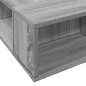 vidaXL Estructura de cama madera de ingeniería gris Sonoma 200x200 cm vidaXL Estructura de cama madera de ingeniería gris Sonoma 200x200 cm