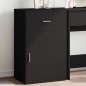 vidaXL Armario de almacenaje madera de ingeniería negro 56,5x39x90 cm vidaXL Armario de almacenaje madera de ingeniería negro 56,5x39x90 cm