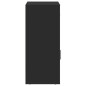 vidaXL Armario de almacenaje madera de ingeniería negro 56,5x39x90 cm vidaXL Armario de almacenaje madera de ingeniería negro 56,5x39x90 cm