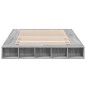 vidaXL Estructura de cama madera de ingeniería gris Sonoma 150x200 cm vidaXL Estructura de cama madera de ingeniería gris Sonoma 150x200 cm