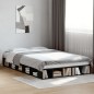 vidaXL Estructura de cama madera de ingeniería negra 140x190 cm vidaXL Estructura de cama madera de ingeniería negra 140x190 cm
