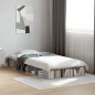 vidaXL Estructura de cama madera de ingeniería gris hormigón 90x200cm vidaXL Estructura de cama madera de ingeniería gris hormigón 90x200cm