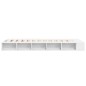 vidaXL Estructura de cama madera de ingeniería blanca 90x200 cm vidaXL Estructura de cama madera de ingeniería blanca 90x200 cm