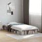 vidaXL Estructura de cama madera de ingeniería gris Sonoma 100x200 cm vidaXL Estructura de cama madera de ingeniería gris Sonoma 100x200 cm