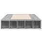 vidaXL Estructura de cama madera de ingeniería gris Sonoma 90x190 cm vidaXL Estructura de cama madera de ingeniería gris Sonoma 90x190 cm