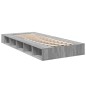 vidaXL Estructura de cama madera de ingeniería gris Sonoma 90x190 cm vidaXL Estructura de cama madera de ingeniería gris Sonoma 90x190 cm