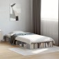 vidaXL Estructura de cama madera de ingeniería gris hormigón 75x190 cm vidaXL Estructura de cama madera de ingeniería gris hormigón 75x190 cm