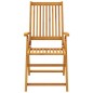 vidaXL Juego de comedor de jardín 9 piezas madera maciza de acacia vidaXL Juego de comedor de jardín 9 piezas madera maciza de acacia