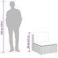vidaXL Set de muebles de jardín 6 pzas y cojines ratán sintético gris vidaXL Set de muebles de jardín 6 pzas y cojines ratán sintético gris