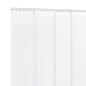vidaXL Placas de conexión 4 uds acero inoxidable plateado 28 cm vidaXL Placas de conexión 4 uds acero inoxidable plateado 28 cm