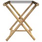 vidaXL Soporte plegable para maletas bambú 62x42x50,5 cm vidaXL Soporte plegable para maletas bambú 62x42x50,5 cm