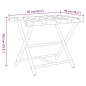 vidaXL Soporte plegable para maletas bambú 62x42x50,5 cm vidaXL Soporte plegable para maletas bambú 62x42x50,5 cm