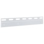 vidaXL Placas de conexión 4 uds acero inoxidable plateado 28 cm vidaXL Placas de conexión 4 uds acero inoxidable plateado 28 cm