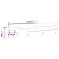 vidaXL Placas de conexión 4 uds acero inoxidable plateado 28 cm vidaXL Placas de conexión 4 uds acero inoxidable plateado 28 cm