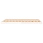 vidaXL Estructura de cama madera maciza de pino blanco 120x190 cm
