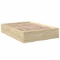vidaXL Estructura de cama madera de ingeniería roble Sonoma 120x200 cm vidaXL Estructura de cama madera de ingeniería roble Sonoma 120x200 cm