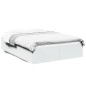 vidaXL Estructura de cama madera de ingeniería blanca 140x200 cm vidaXL Estructura de cama madera de ingeniería blanca 140x200 cm